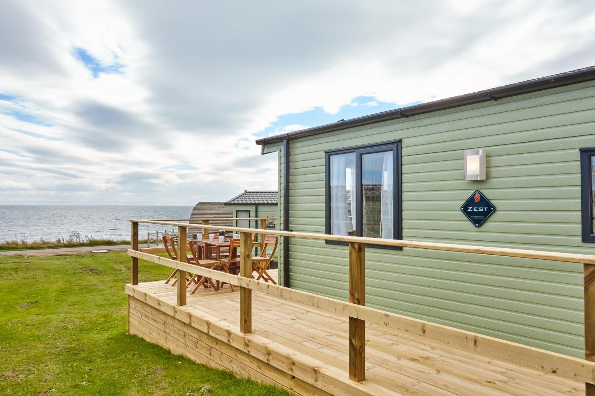 Sauchope Links Holiday Lodge And Glamping Park Crail Zewnętrze zdjęcie